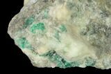 Beryl (Var Emerald) in Calcite - Khaltoru Mine, Pakistan #138919-1